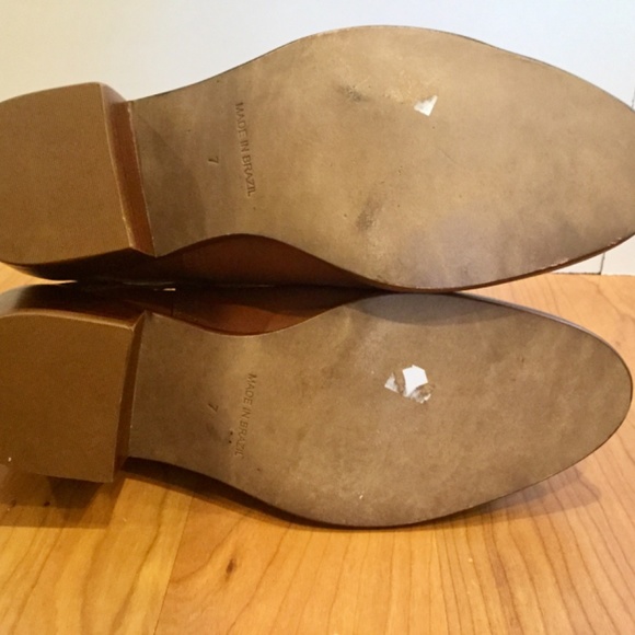Madewell et Sezane Tan Bootie Sz 7 - Picture 4 of 6